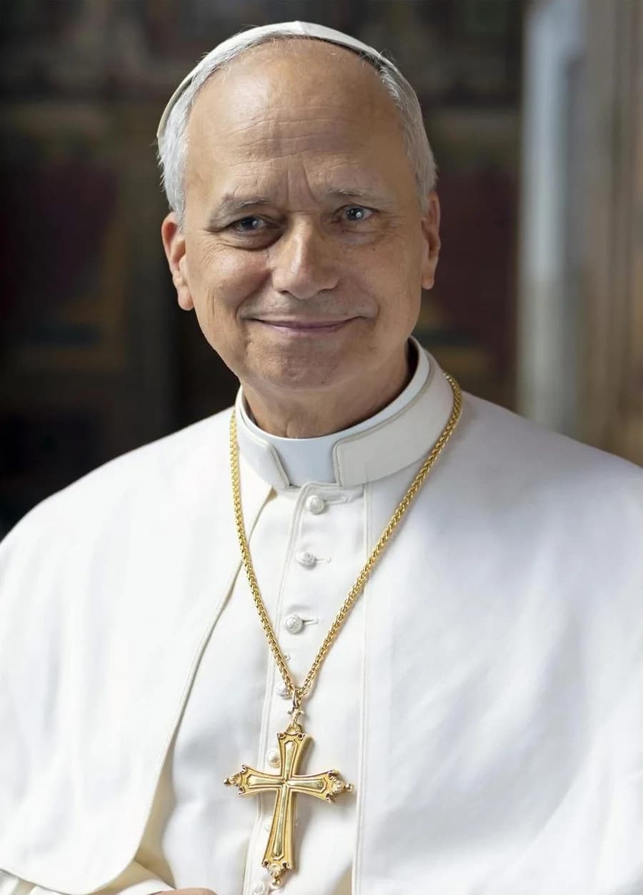 Portrait officiel du pape Léon XIV